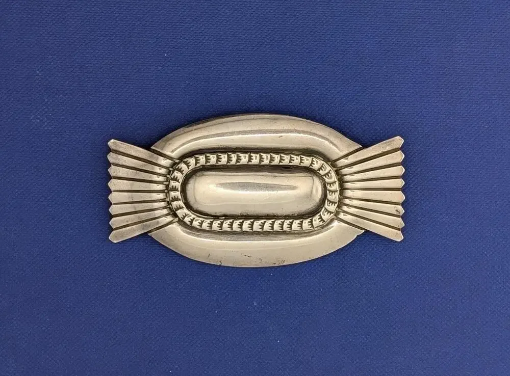 Silver Navajo (Dine') Concho Pin/Brooch - 27.8g